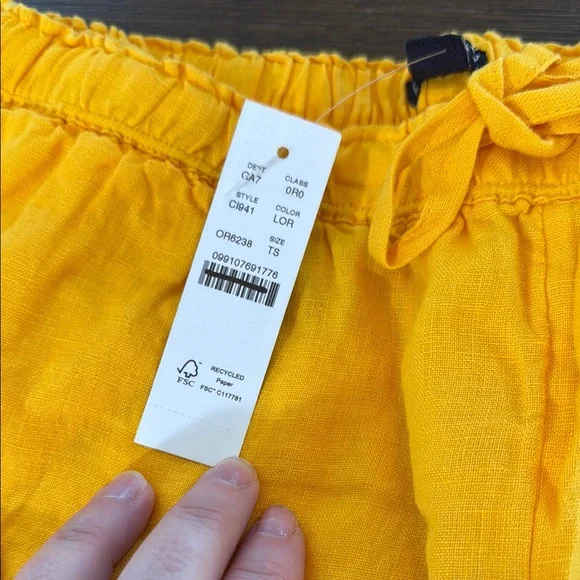 J. Crew Tall new Soleil pant in linen Size Small Tall - Picture 10 of 14